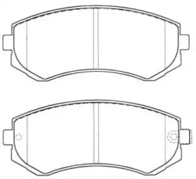 Комплект тормозных колодок AISIN ASN-2037